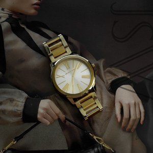 Michael Kors MK-3490 Minimalist Quartz Analog 35mm Watch